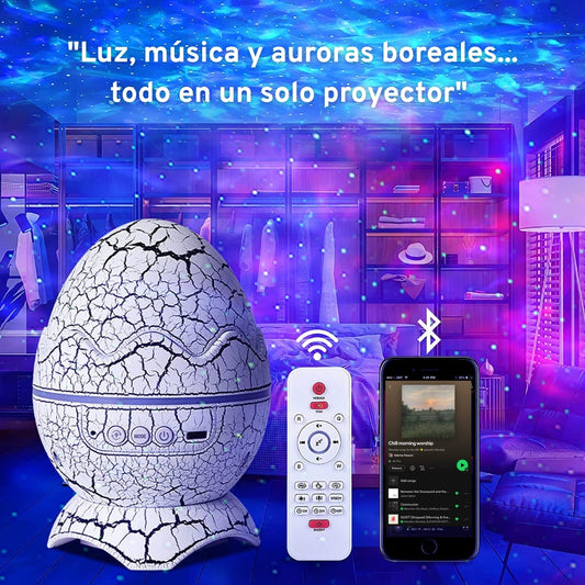 PROYECTO Y PARLANTE HUEVO "DINO GALAXY"